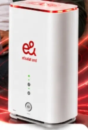 Etisalat Home wifi internet connection