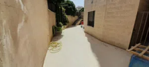 شقة مساحة 113م +70 م ترس خارجي    مهوا ومضرب شمس        '       '