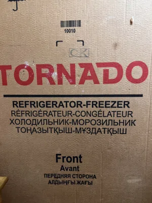 ثلاجة جديدة نوع تورنادو