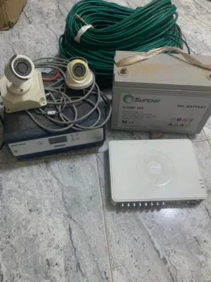 منظومة كاميرات مراقبة متكاملة مش ناقص شي ركب طول