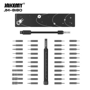 JAKEMY M-8180 A 47 in 1 Precision screwdriver set عدة مفكات للتلفون