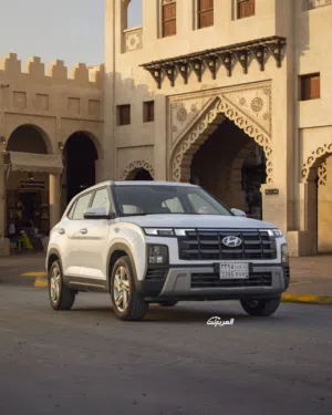 هيونداي كريتا 2026 اس يو في بأقل الأسعار لون أبيض للإيجار الشهري اسبوع يومي