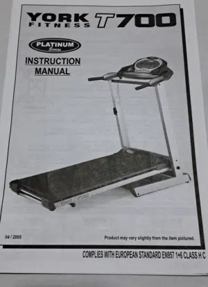 York T700 Platinum Series Treadmill Manufacturer: York Fitness Origin: Canadian company