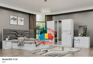NEW BEDROOM SET 7 PIECES WITH MATTRESS WITH TRANSPORT