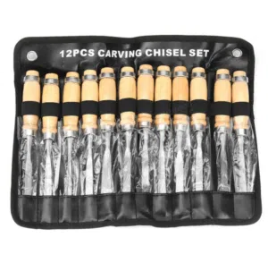 ازميل نحت خشب 12 قطعة