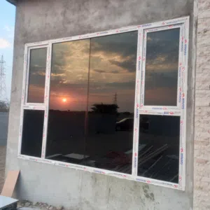 aluminum windows &door kitchen cabernet UPVC door windows. glass raillng ect