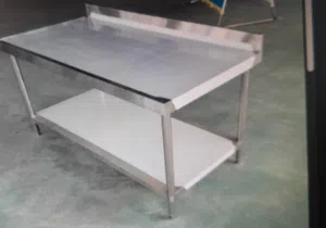 table steel kitchen work duckt pipe fittings available