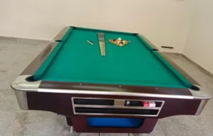 9 feet Marbal slate top,Return ball professional pool Billiards table is for sale