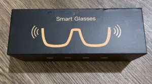 ظارة ذكية مميزة (Smart Glasses) مع كاميرا وسماعات بلوتوث - بحالة جديدة للبيع
