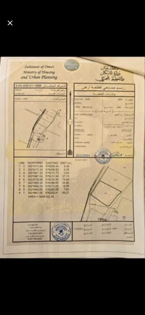 للبيع ارض في السوادي جنوب 4 الالف متر