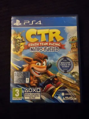 لعبتين بليستيشن 4 crash team racing crash bandicoot 4