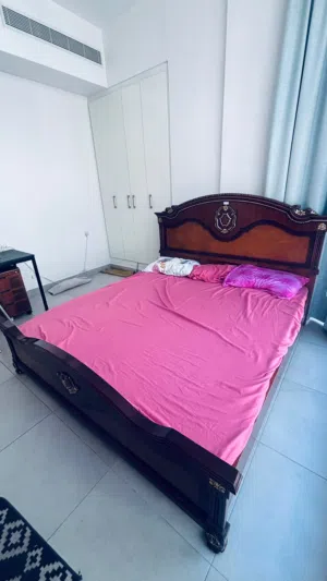 King Size Bed With Matress For Sale 30BD