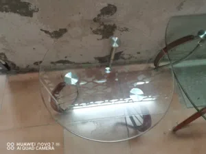 طاولات زجاج ثنتين