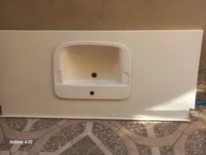 مغسلة مع رخام للبيع