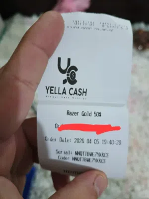 بطاقة ريزر جولد 50$