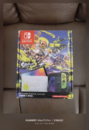 nintendo switch oled splatoon edition مهكرة