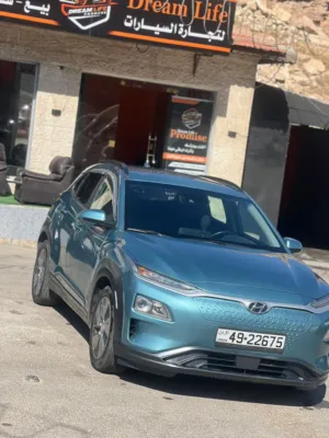 هونداي كونا كهربا 2019 ممشى قليل وبحالة  ممتازة ولم تعمل تطبيقات