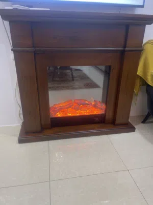 ديكور خشب مع تدفئه