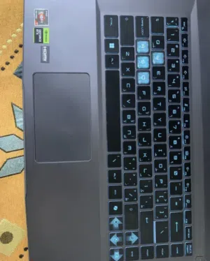 MSI Thin A15 B7UC Laptop Ryzen 7- 7735HS 16GB Ram 512GB SSD RTX 3050 15.6" FHD - Cosmos Gray