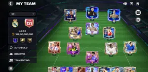 حساب فيفا موبايل اوفر 121    يمكن الفصال