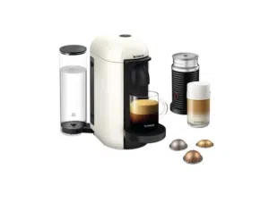 Coffee machine with milk frother
