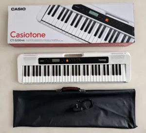 Casio CT-S200WE Keyboard – Like New, with Custom Bag, Original Box & Accessories