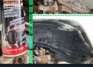 معالج صدا وعازل قوي يعمل طبقت حمايه لشاصي سياره سهل الاستخدام