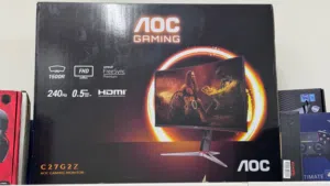 شاشة AOC عالية الجودة مناسب للعب و متابعه
