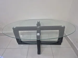 glass centre table