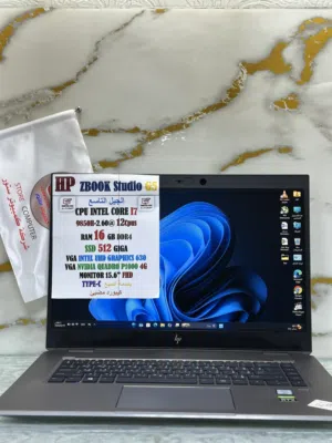 لابتوب موصفات جبارة اتشبي زبوك /كور اي 7/رام16/اسسدي 512/كرت شاشة 4قيقة/شاشة 15.6