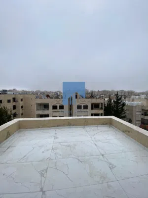 شقة فاخرة للبيع في الرابية قرب شارع المدينة المنورة وديوان المحاسبة طابق ثالث 180م مع روف دوبلكس