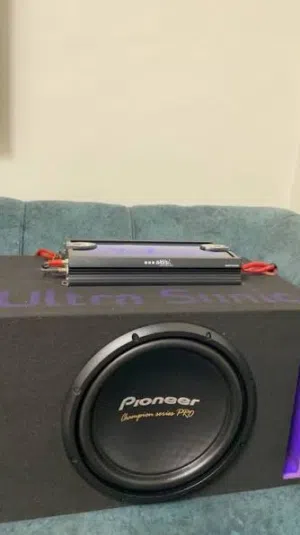 سيستم كامل مع مكفير وكل اشي مع اسلاك مستعمل ست شهور فقط صوت واضح دقة خرافية