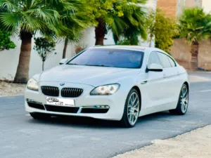 BMW 640i 2014 Model 4 Door Full Option Bahrain Agent Car For Sale بي إم دبليو