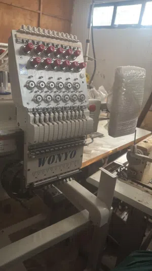 New computer embroidery machine ماكينة تطريز  بالكمبيوتر جديدة
