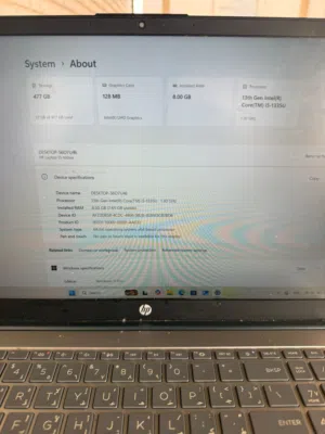 لابتوب hp مستعمل