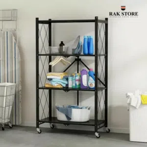 4 Tier foldable shelf