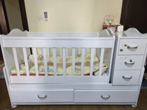For sell , wooden baby cot