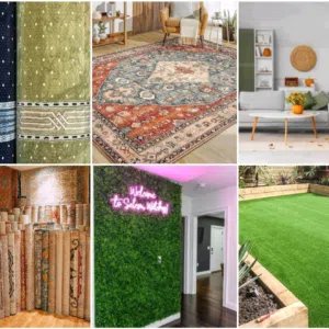 تركيب موكيت ،سجادة، مشمع، عشب صناعي
