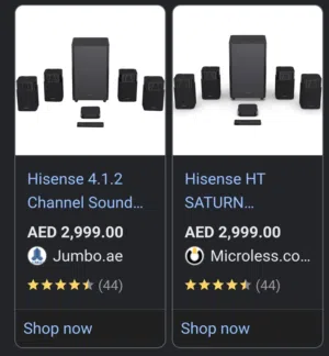 Brand New Hisense HT Saturn