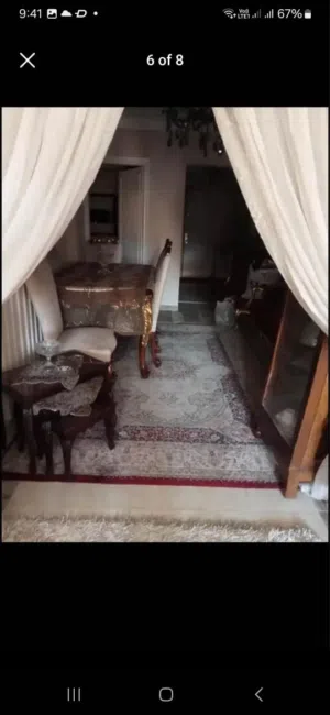 شقة تطل على شارع ابوقير وشارع مصطفى كامل