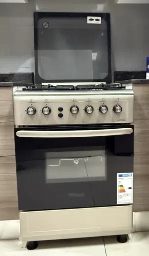 Super General 60x60 Gas Cooker, 4 Burners – Almost New طباخة  غاز سوبر جنرال 60×60، 4 عيون – شبه جدي