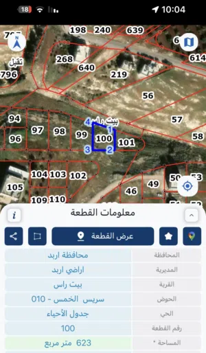 Mixed Use Land for Sale in Irbid Bait Ras
