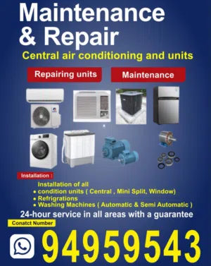Central  Machine  Sprit Unit Window Ac Automatic Washing Machine And All Kind Of WOrk