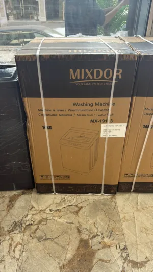 غسالة وعصارة فل اوتوماتيك 14 كيلو ماركة MIXDOR العالمية