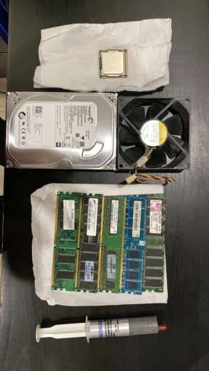 قطع كمبيوتر - Computer Parts معالج - مروحة- هاردسك