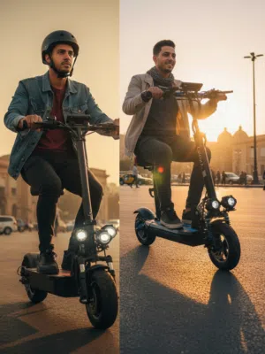 سكوتر كهربائي المسافات الطويلة مكمل معاك في كل مكان