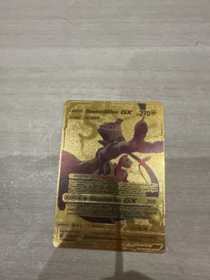 Mewtew&mew gx limited edition Pokémon card