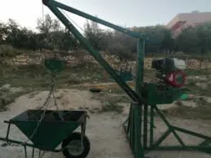 ونش صرصور لرفع جميع مواد البناء بلوك رمل اسمنت حجر