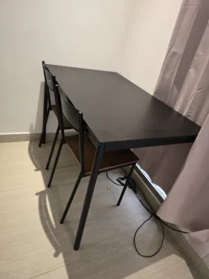 3 piece table and chair set