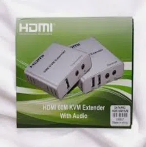 HDMI KVM Extender with Audio – 60m Over Cat5e/6